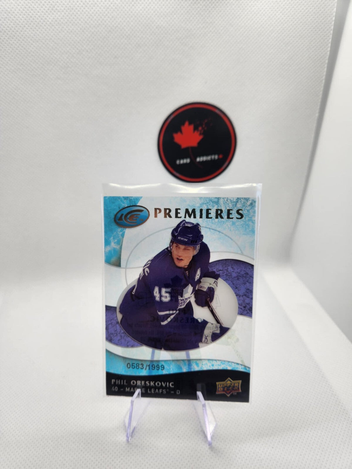 2009 Upper Deck Ice Phil Oreskovic 102 /1999
