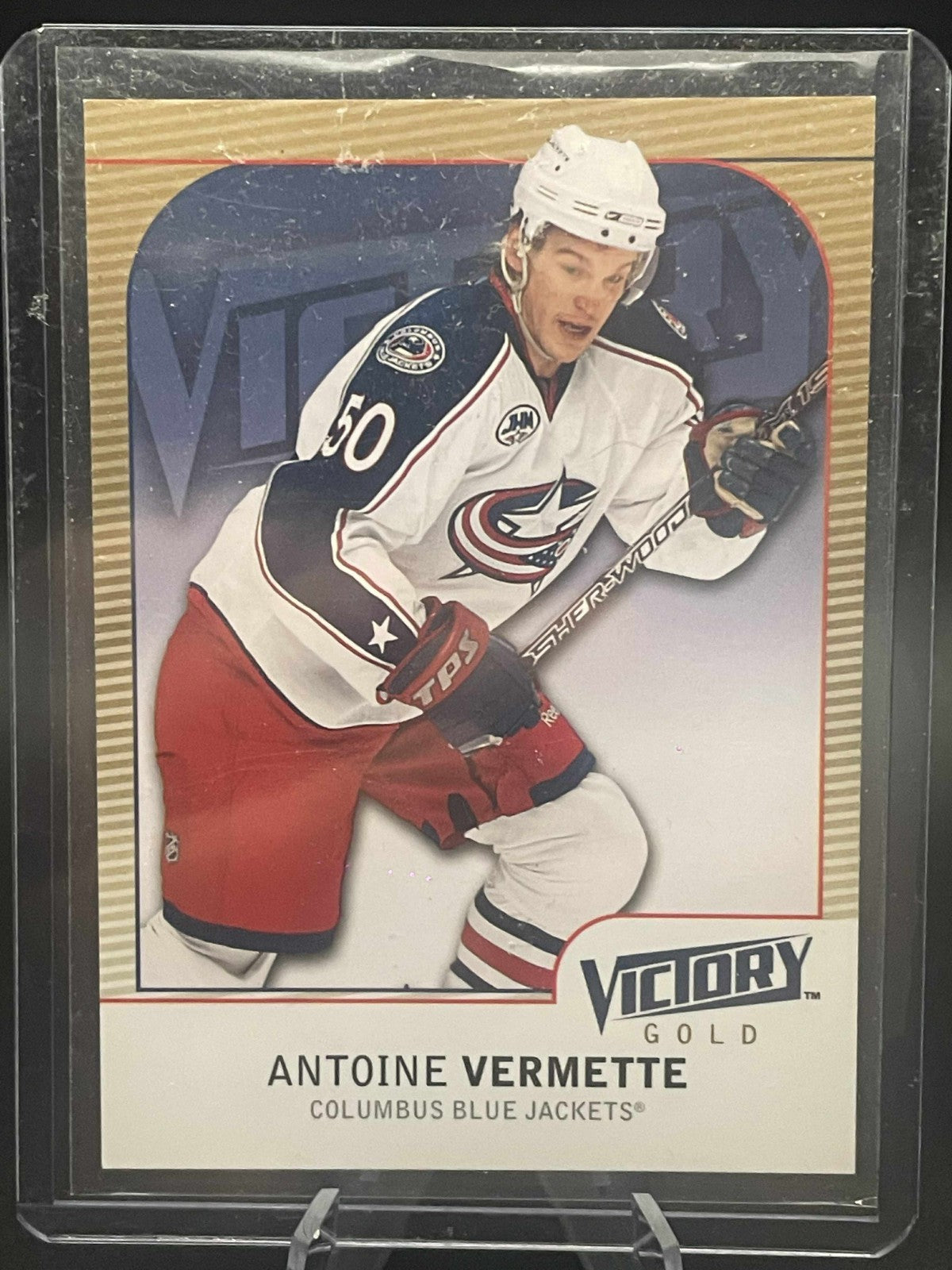 2009-10 Upper Deck Victory Antoine Vermette Base GOLD #49 REF I