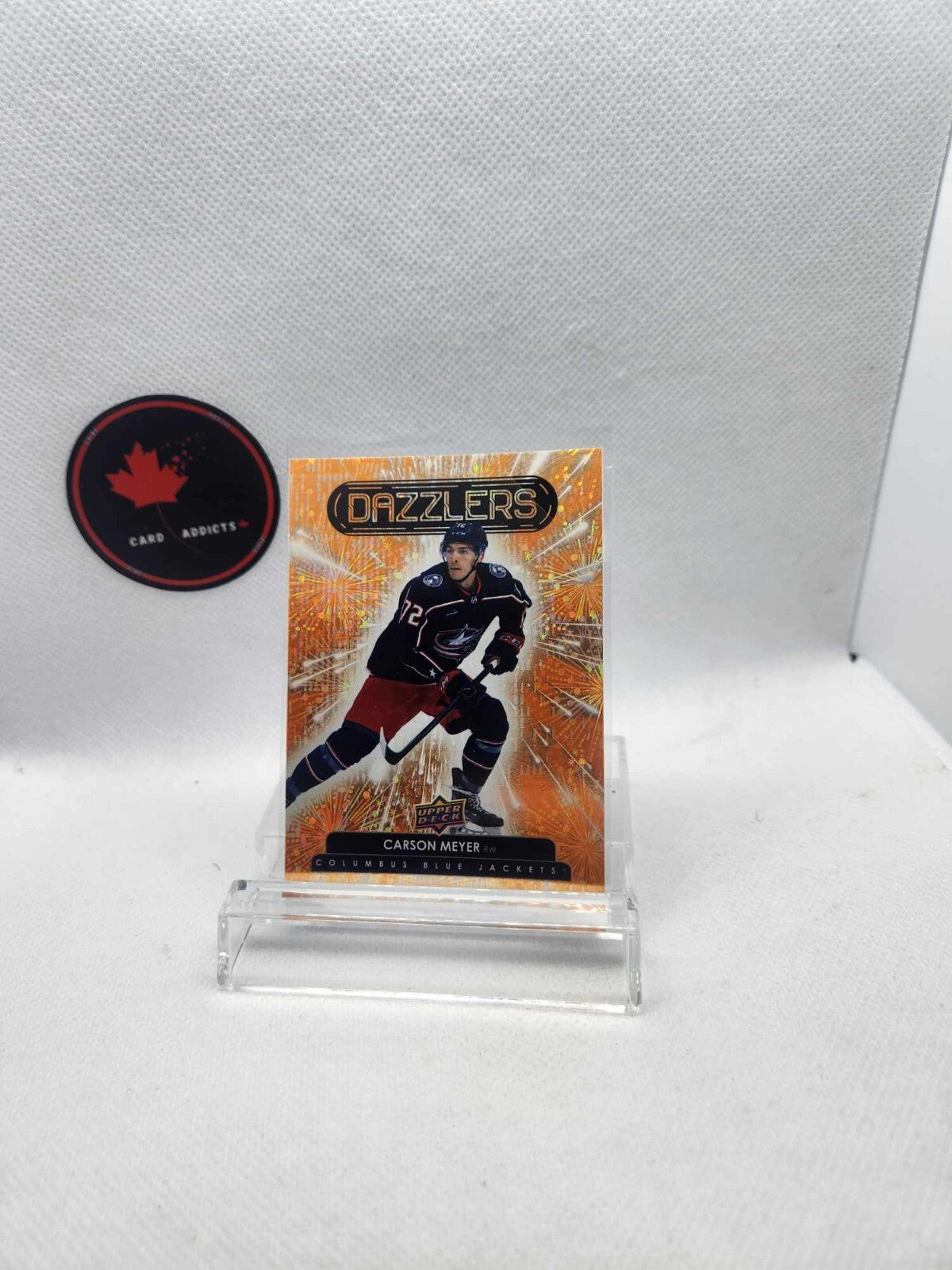 2022-23 Upper Deck Dazzlers Orange #DZ79 Carson Meyer