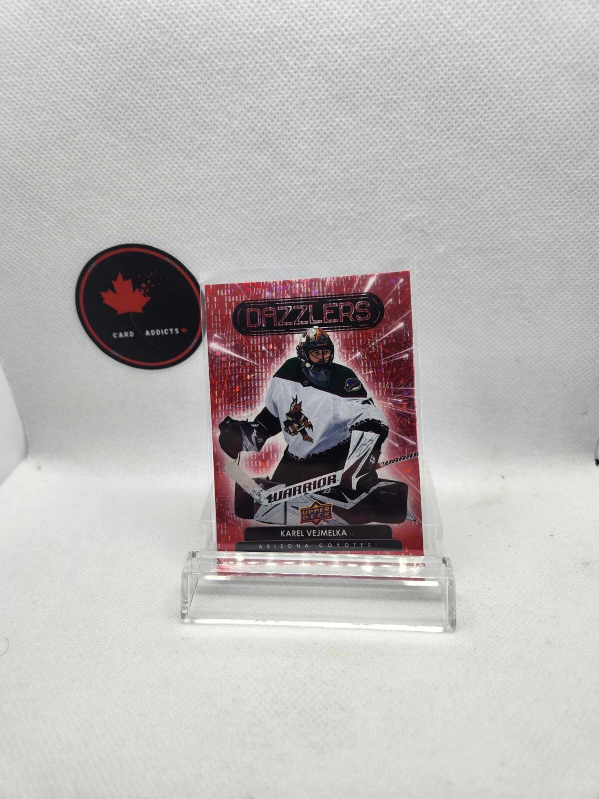 2022-23 Upper Deck KAREL VEJMELKA Dazzlers RED #DZ44