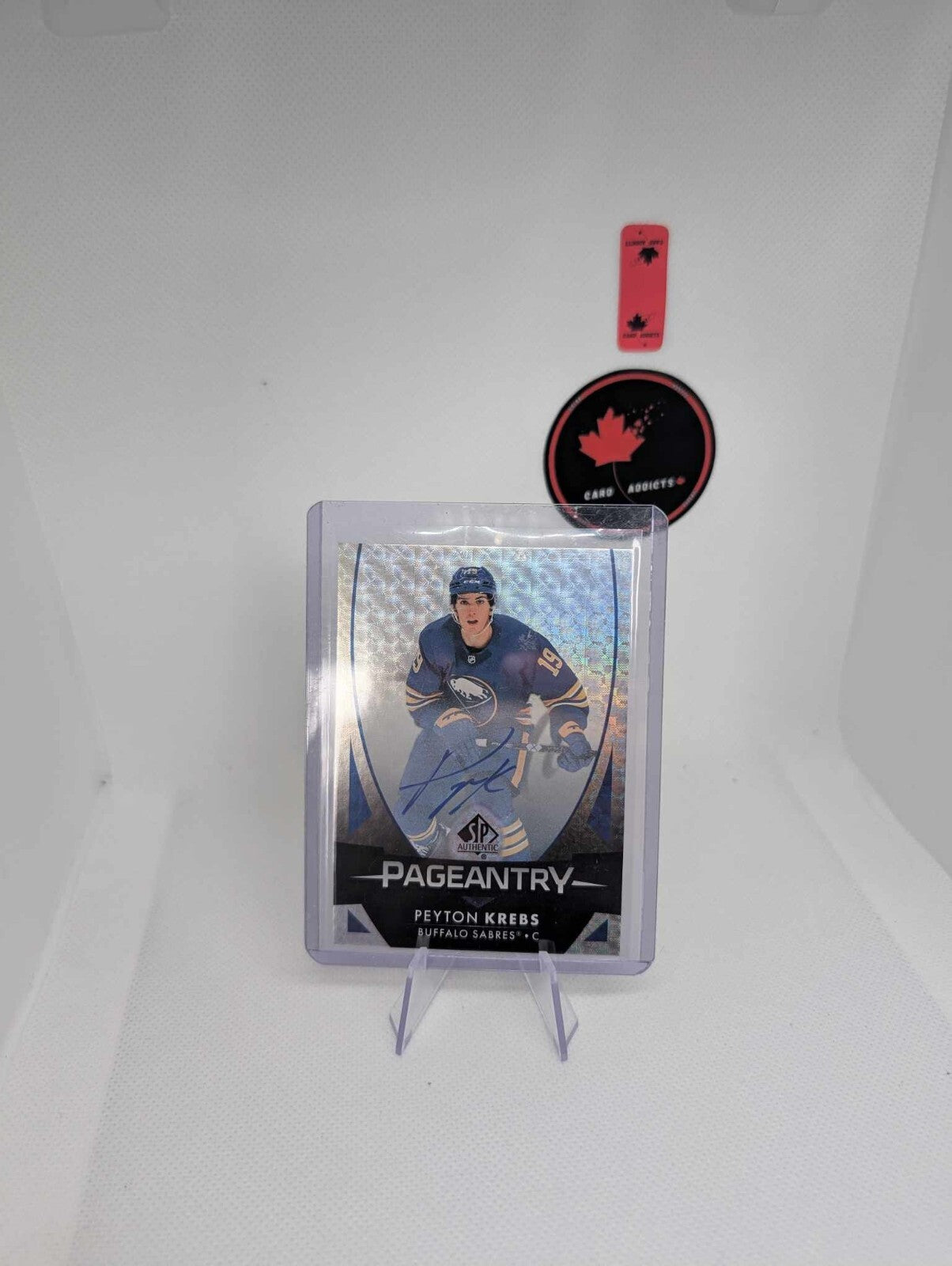 2023-24 SP Authentic Pageantry Auto Peyton Krebs! SP!
