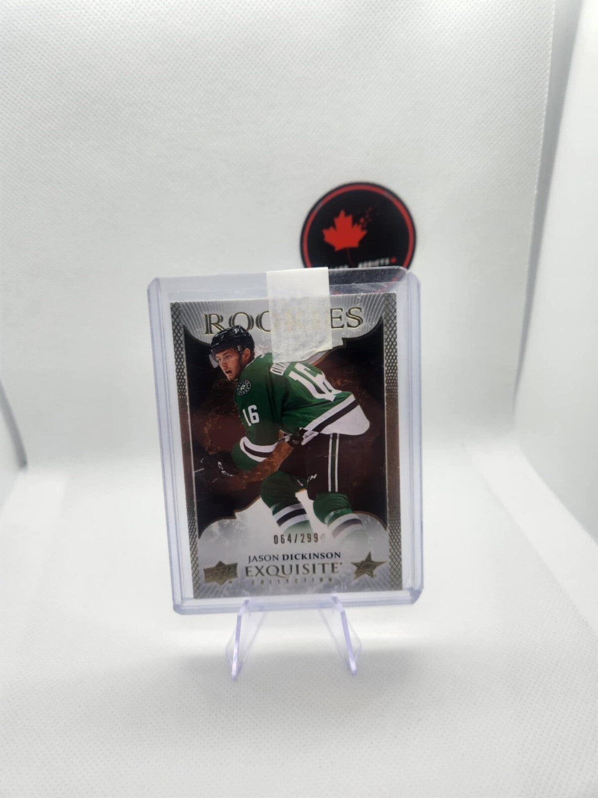 2016-17 Upper Deck Ice Exquisite Rookies /299 Jason Dickinson #R-20 Rookie RC