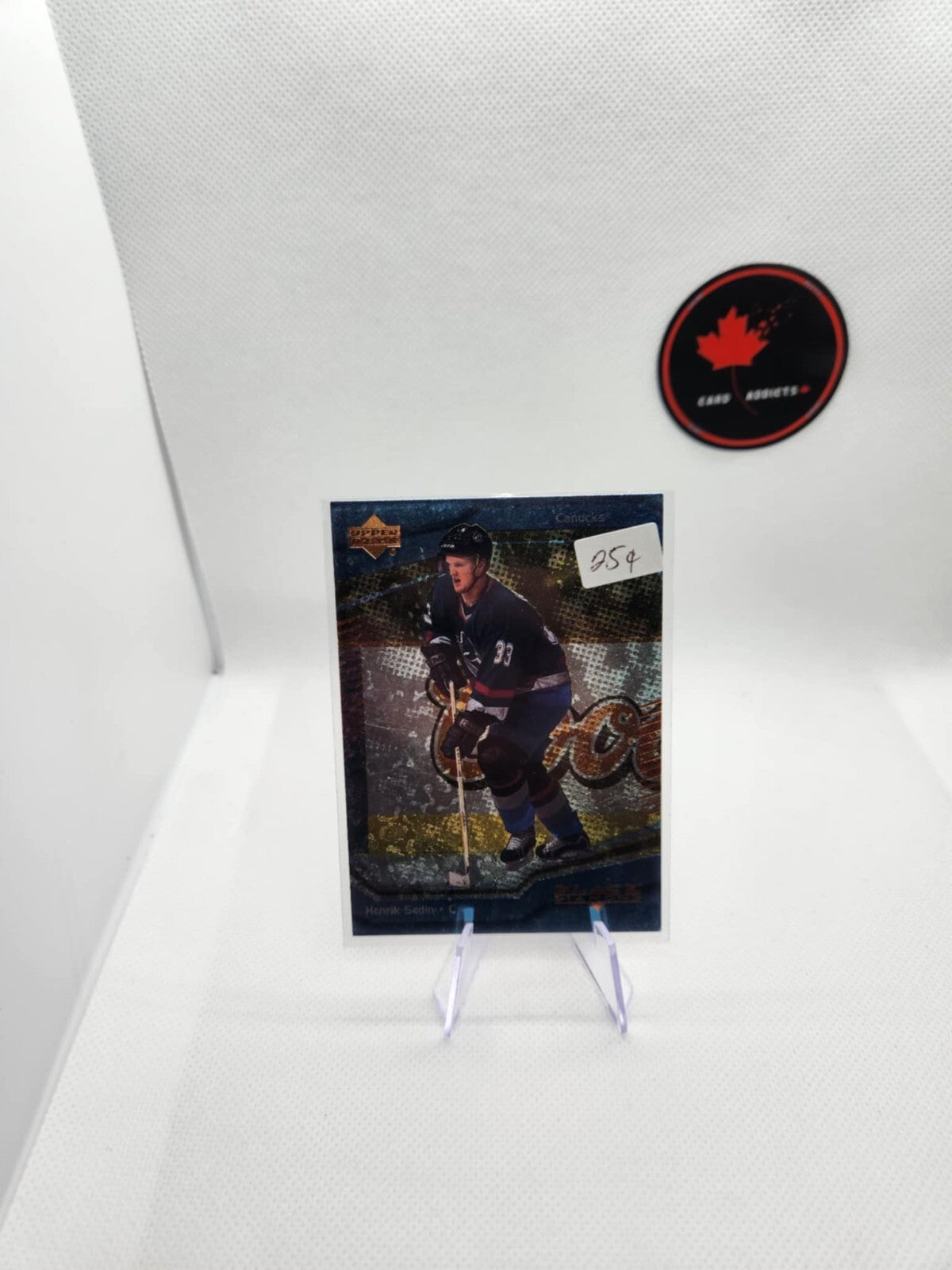 2000-01. Upper Deck Black Diamond Henrik Sedin #111