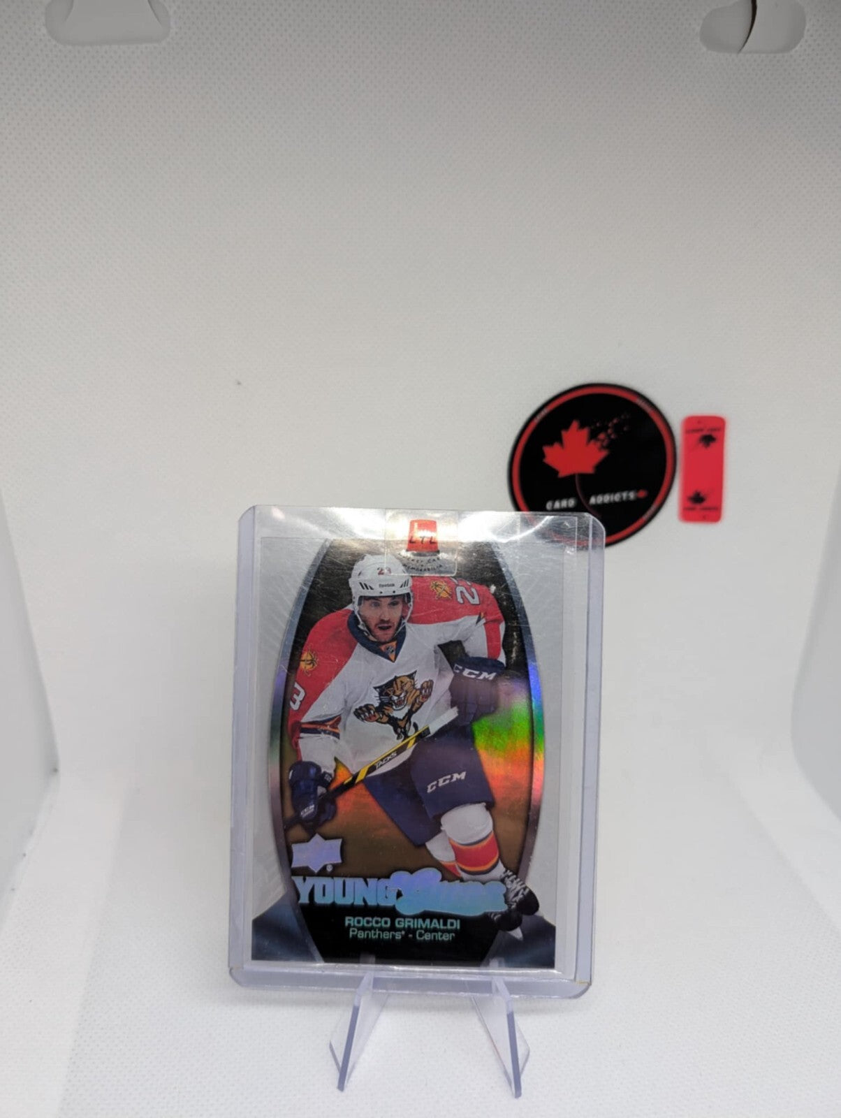 2014-15 SP Authentic UD Update Young Guns Rocco Grimaldi ACETATE ULTRA RARE