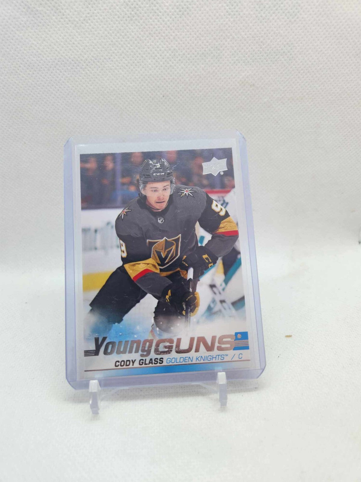 2019-20 Upper Deck Series 1 Hockey Young Guns Cody Glass #237 Vegas Golden...