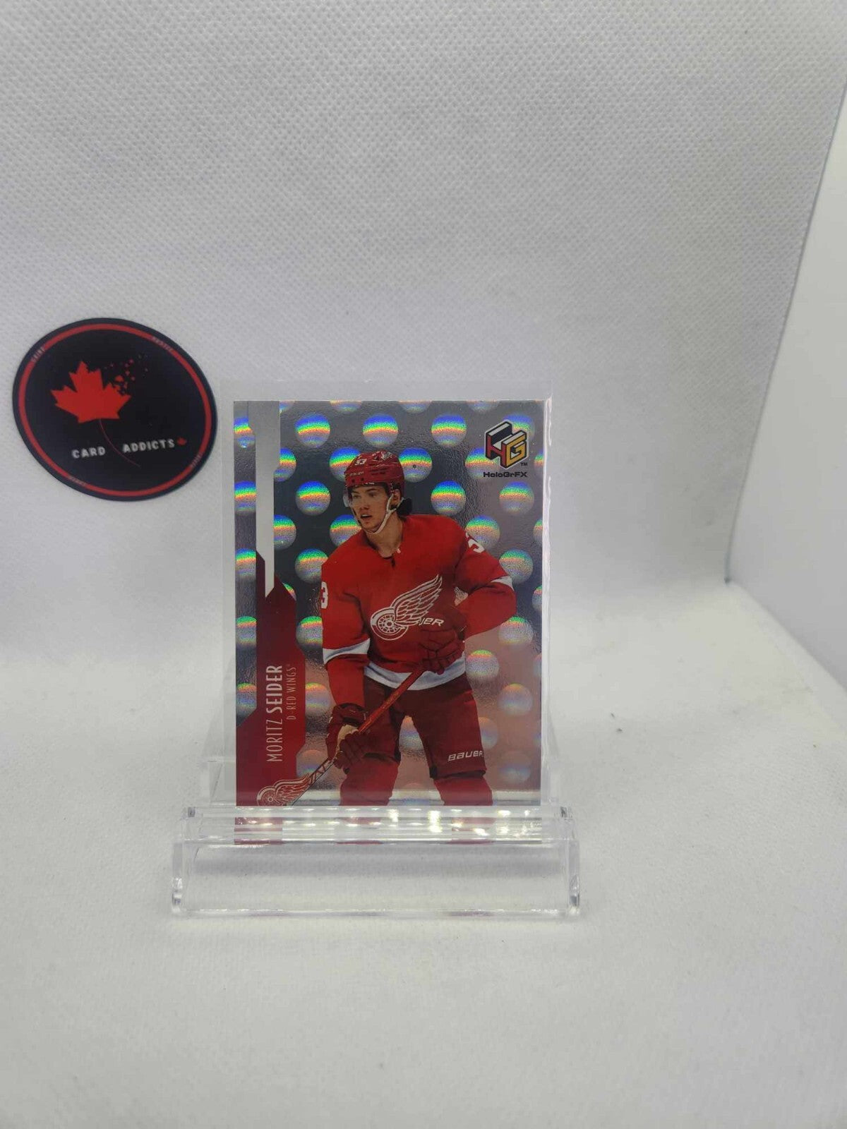 2021-22 Upper Deck Extended Holo GrFX Gold Mortiz Seider