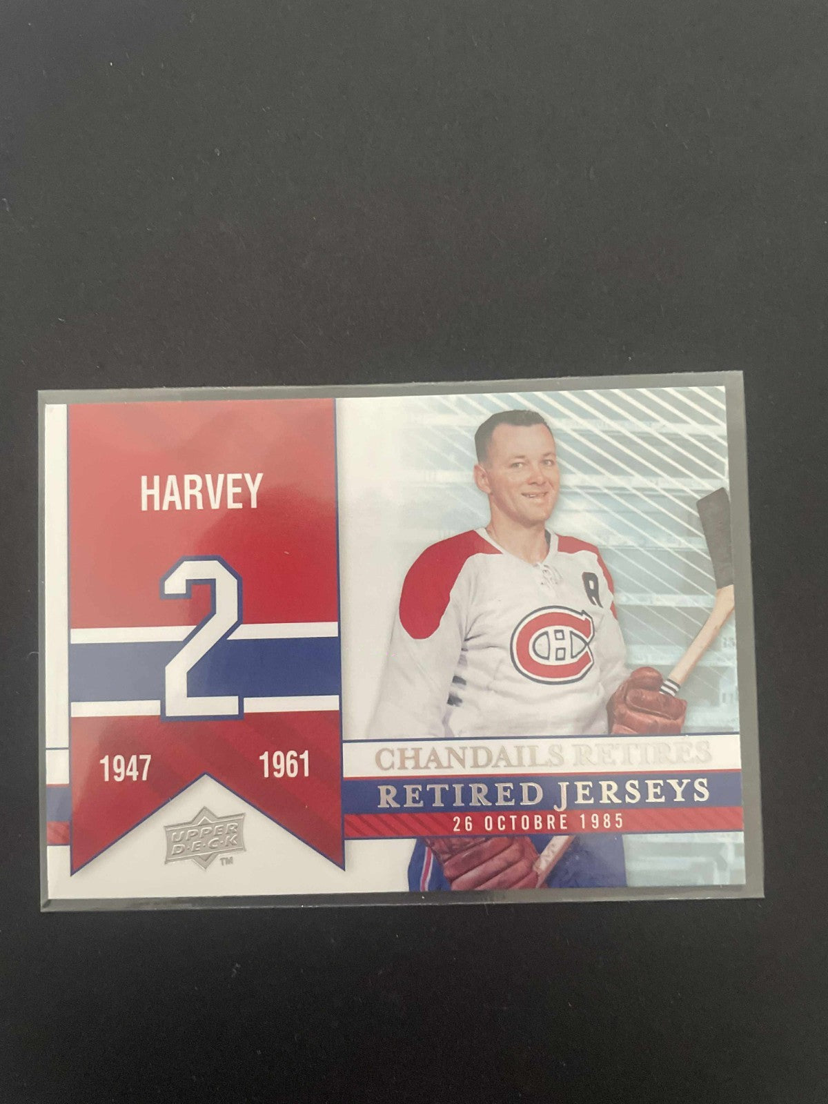 2009 Canadiens Centennial Set Retired Jerseys Doug Harvey #274 REF I
