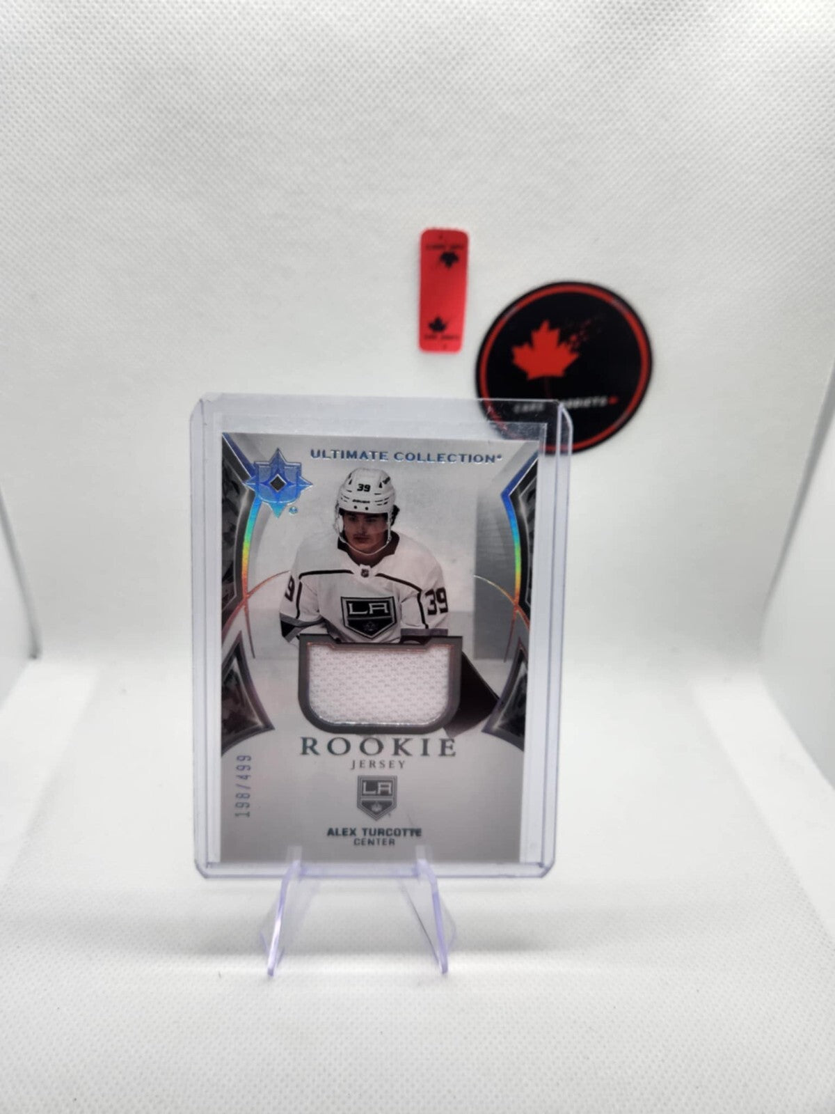 2021-22 Ultimate Collection Jerseys #196 Alex Turcotte #/499 (Rookie)