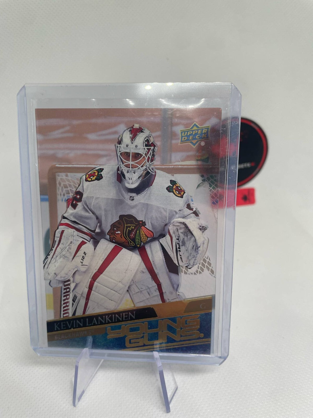 20-21 UD Series 2 Kevin Lankinen Acetate Young Guns #497 Vancouver Ultra SP