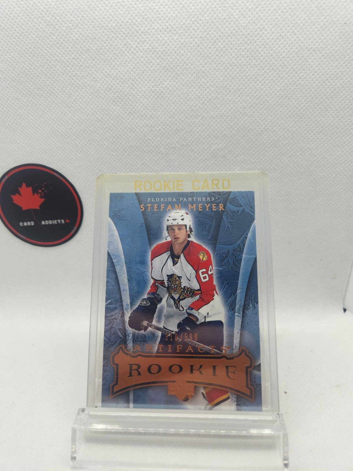 2006-07 Upper Deck Artifacts Rookie Stefan Meyer Rookie /599 #218