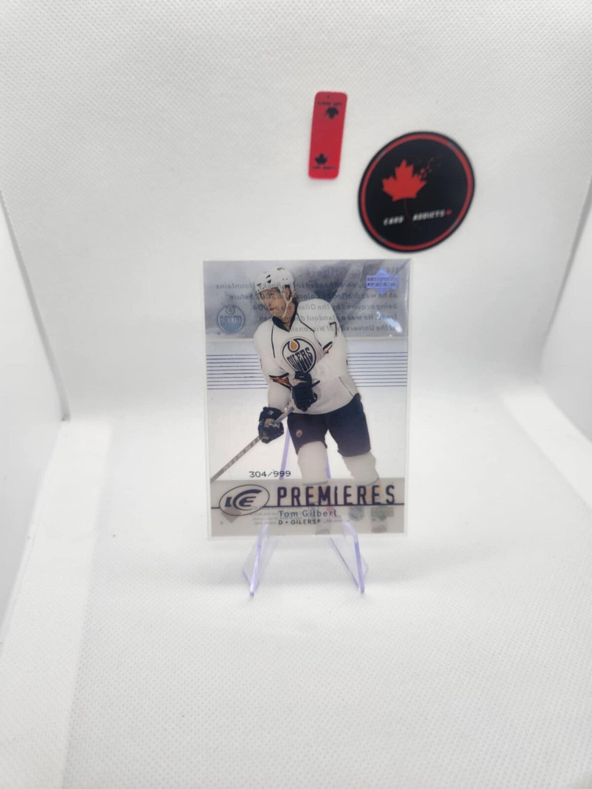 Tom Gilbert 2007-08 Upper Deck Ice Premieres /999