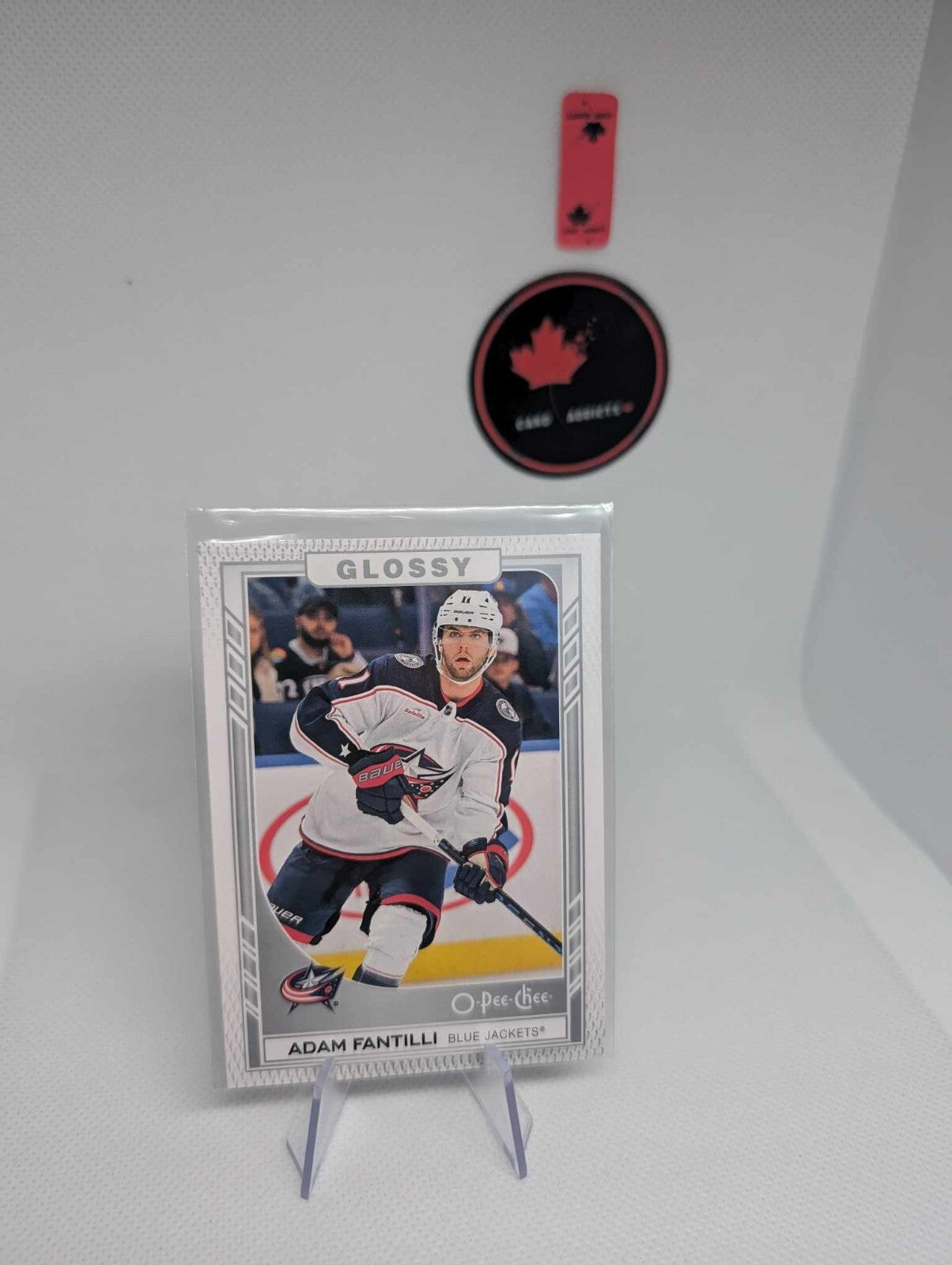 2023-24 Upper Deck Glossy Adam Fantilli Rookie #R-44 Columbus Blue Jackets