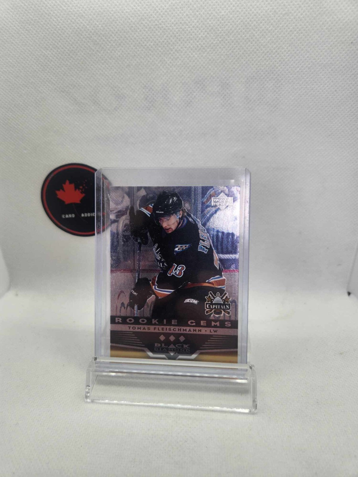 2005-06 Black Diamond Rookie Gems Thomas Fleischmann #293