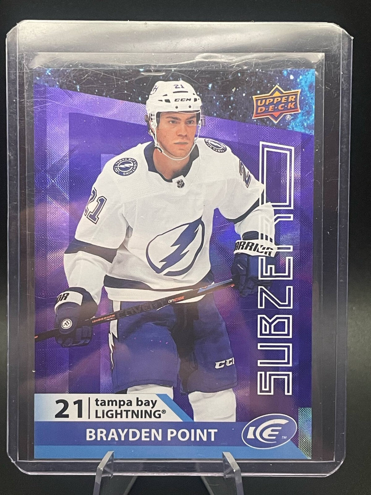 2021-22 Upper Deck Ice Brayden Point Subzero