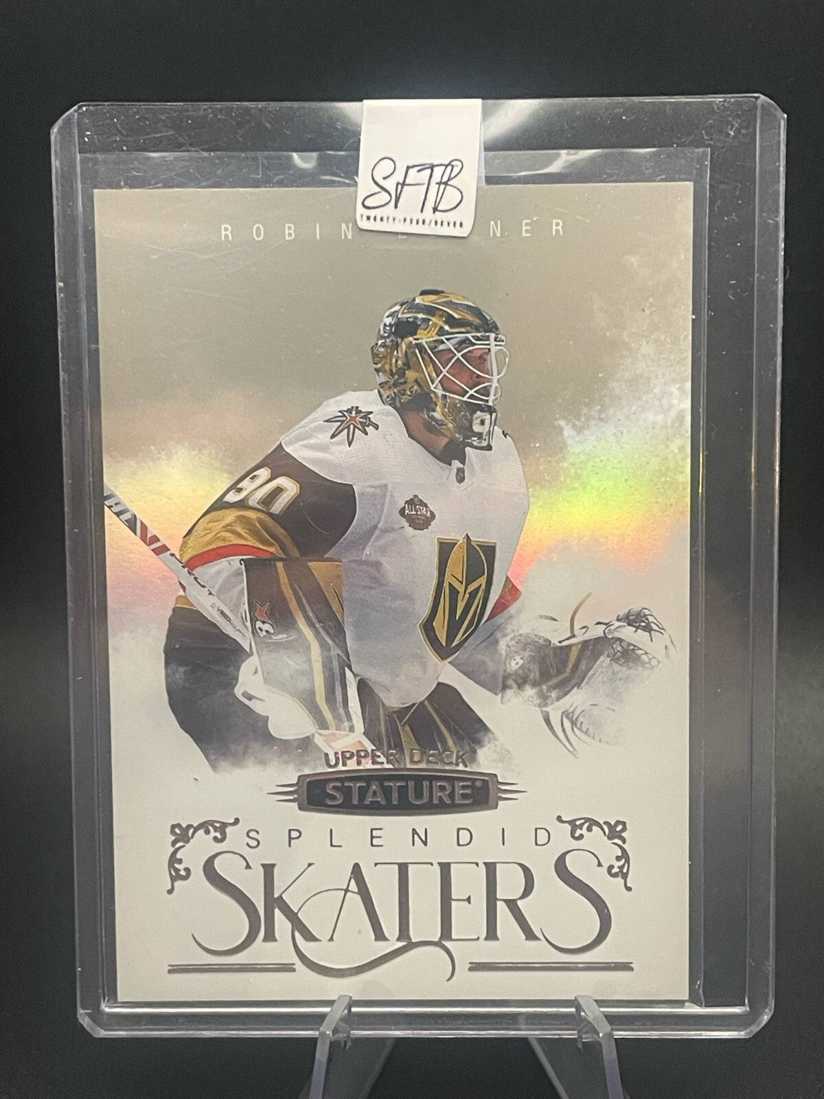 2022-23 Upper Deck Stature Robin Lehner Splendid Skaters