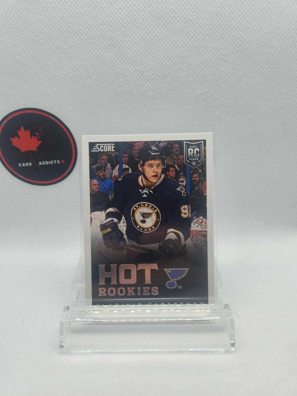 Vladimir Tarasenko 2013-14 Panini Score HOT ROOKIES Parallel Card #647