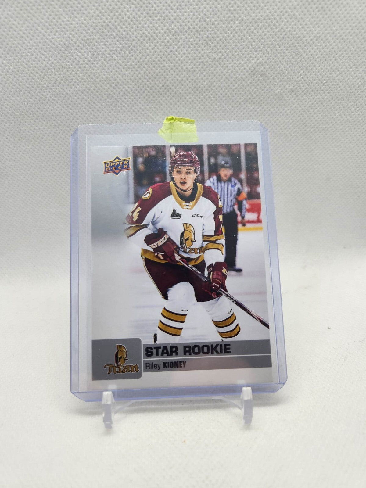2019-20 Upper Deck CHL Star Rookie Riley Kidney #359 Montreal Canadiens Titan AB