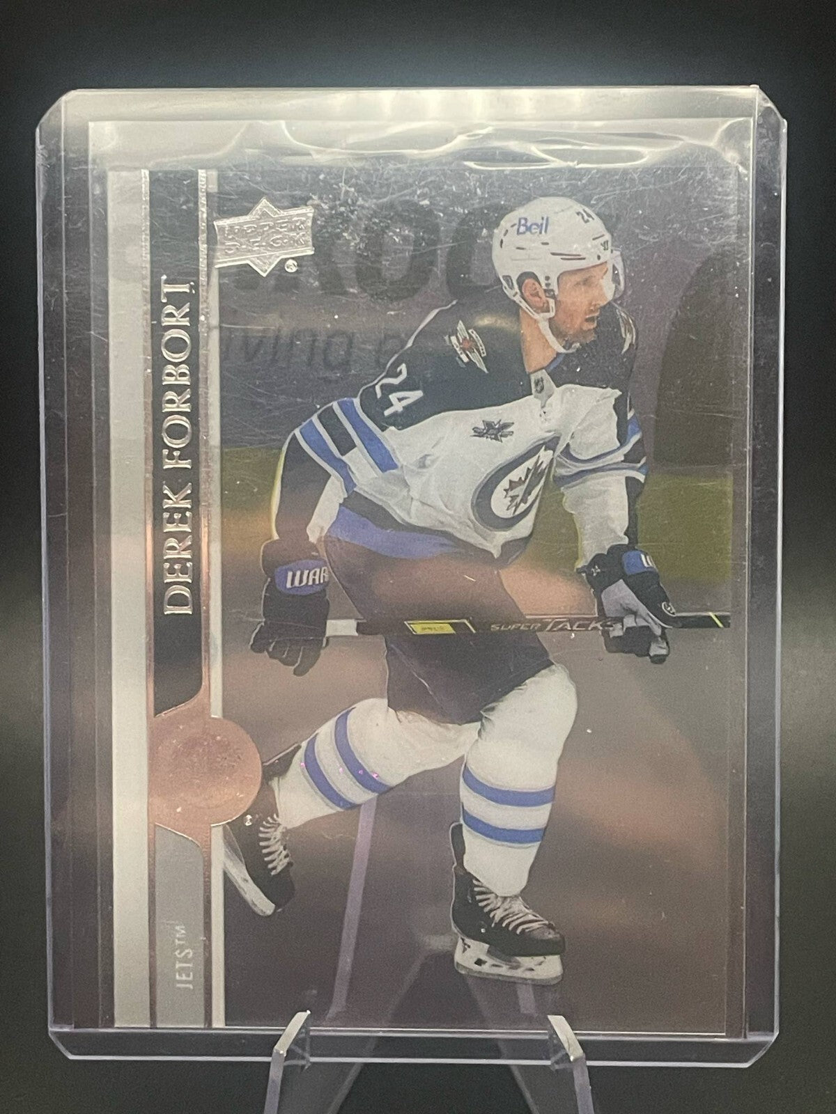 Derek Forbort 2020-21 Upper Deck Extended Series Clear Cut Parallel