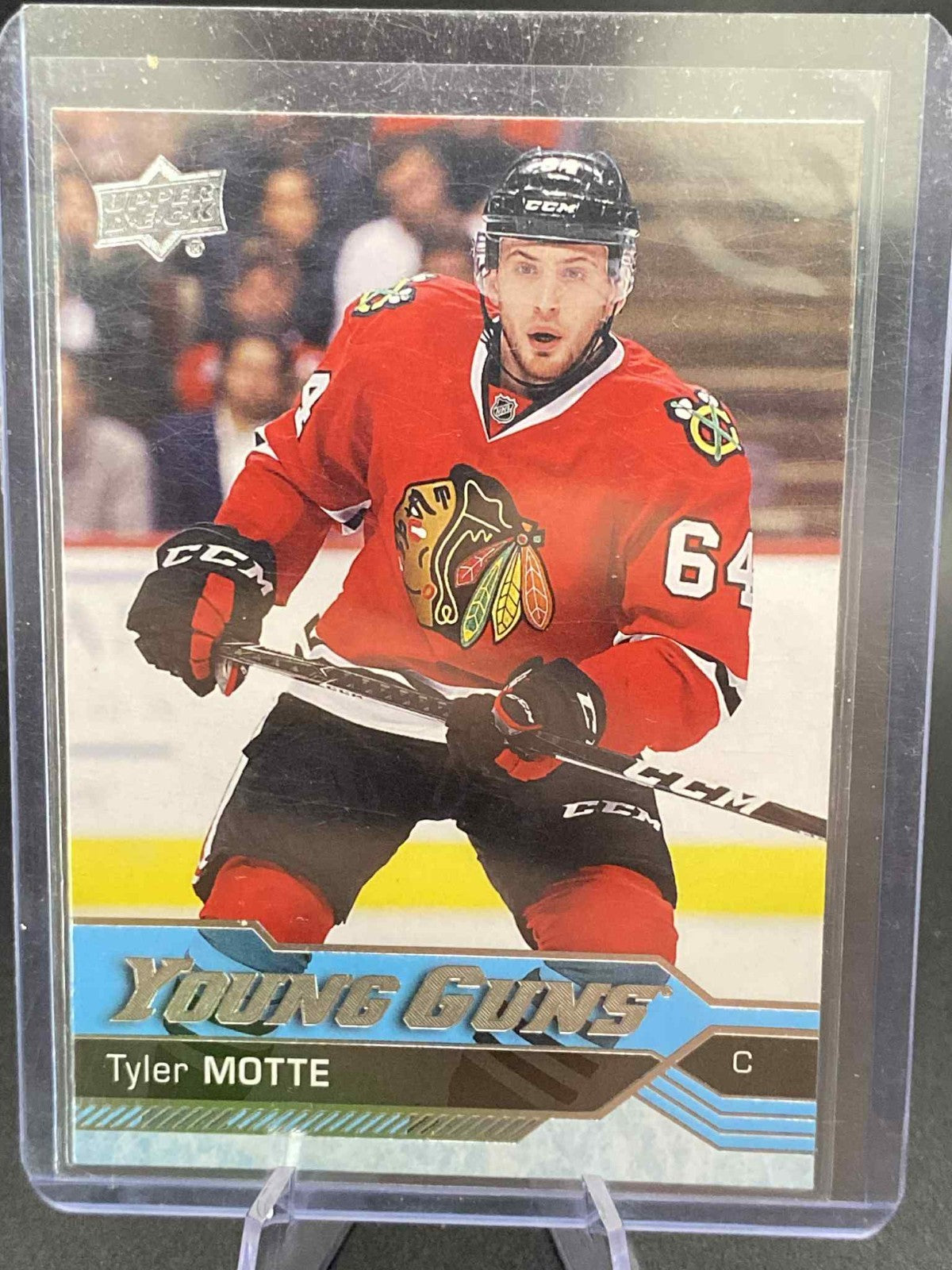 2016-17 Upper Deck Young Guns Tyler Motte Rookie Chicago Blackhawks #216