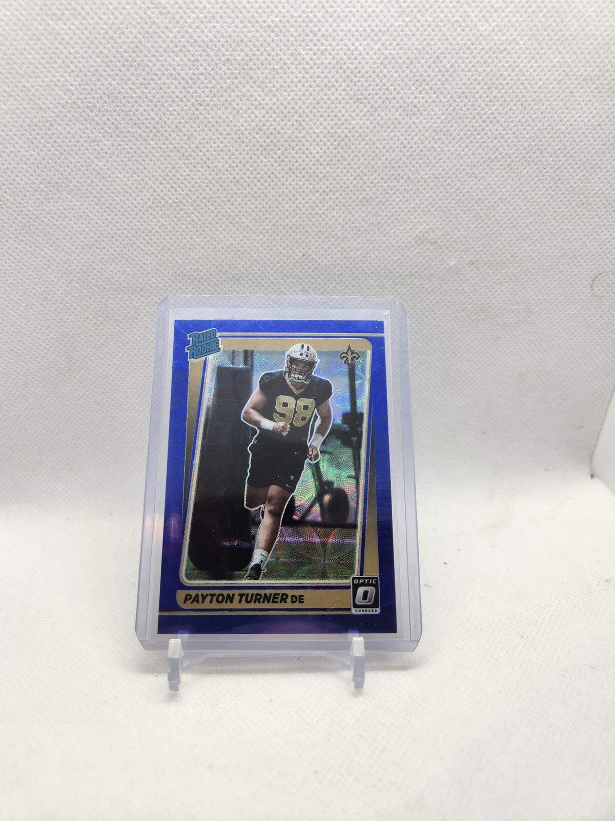 2021 Donruss Optic Payton Turner #259 Blue Scope Rated Rookie Card RC