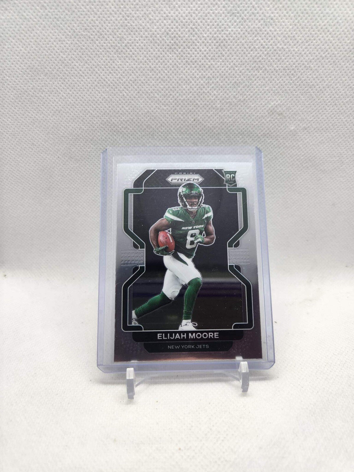 2021 Panini Prizm ELIJAH MOORE #346 Prizm RC Rookie JETS