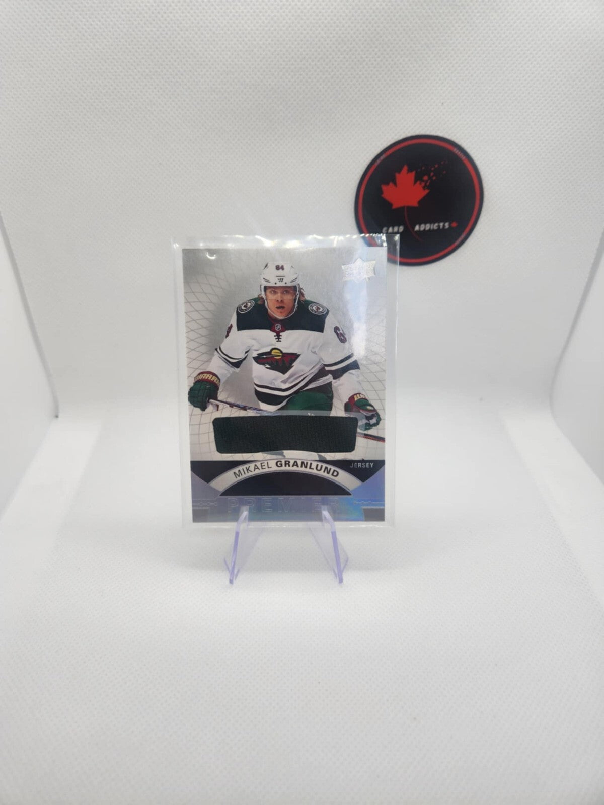 2017-18 UD Premier Jersey Mikael Granlund #5