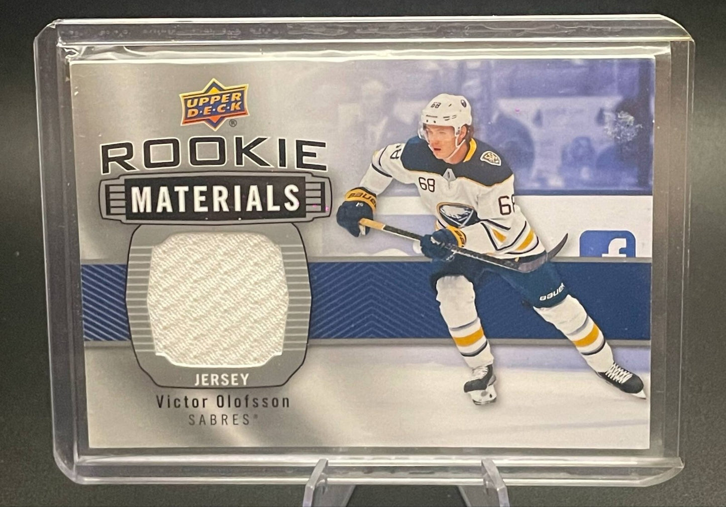 2019-20 Upper Deck Rookie Materials # RM-VO Victor Olofsson