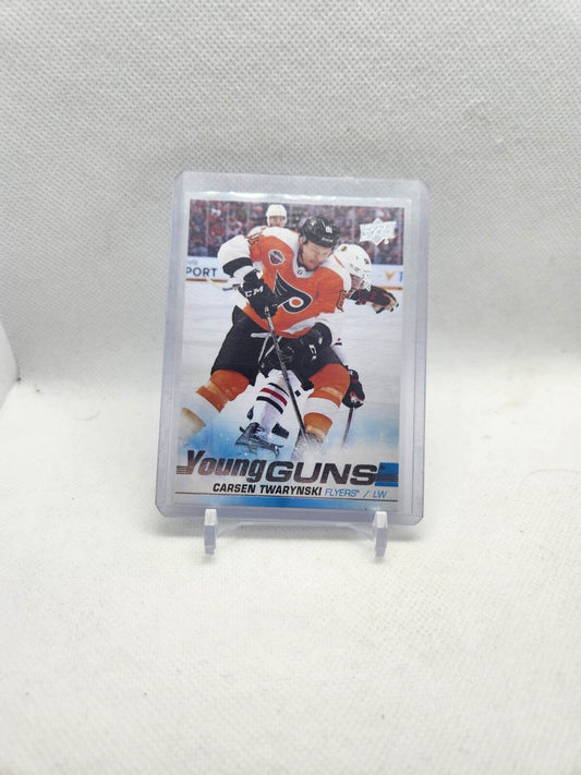 2019-20 Upper Deck Young Guns Carsen Twarynski Philadelphia Flyers