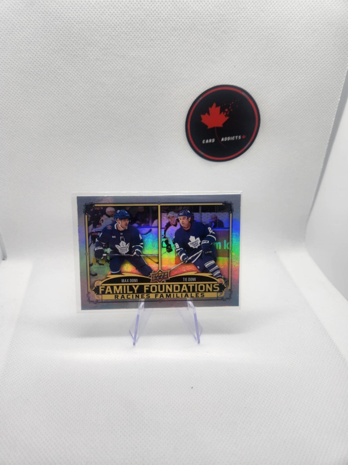 Max Domi/tie Domi 2023-24 Tim Hortons Duos Family Foundations FF-14