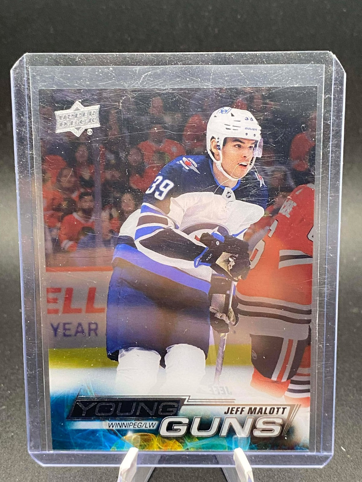 2022-23 UPPER DECK #247 YOUNG GUNS ROOKIE CLEAR CUT JEFF MALOTT