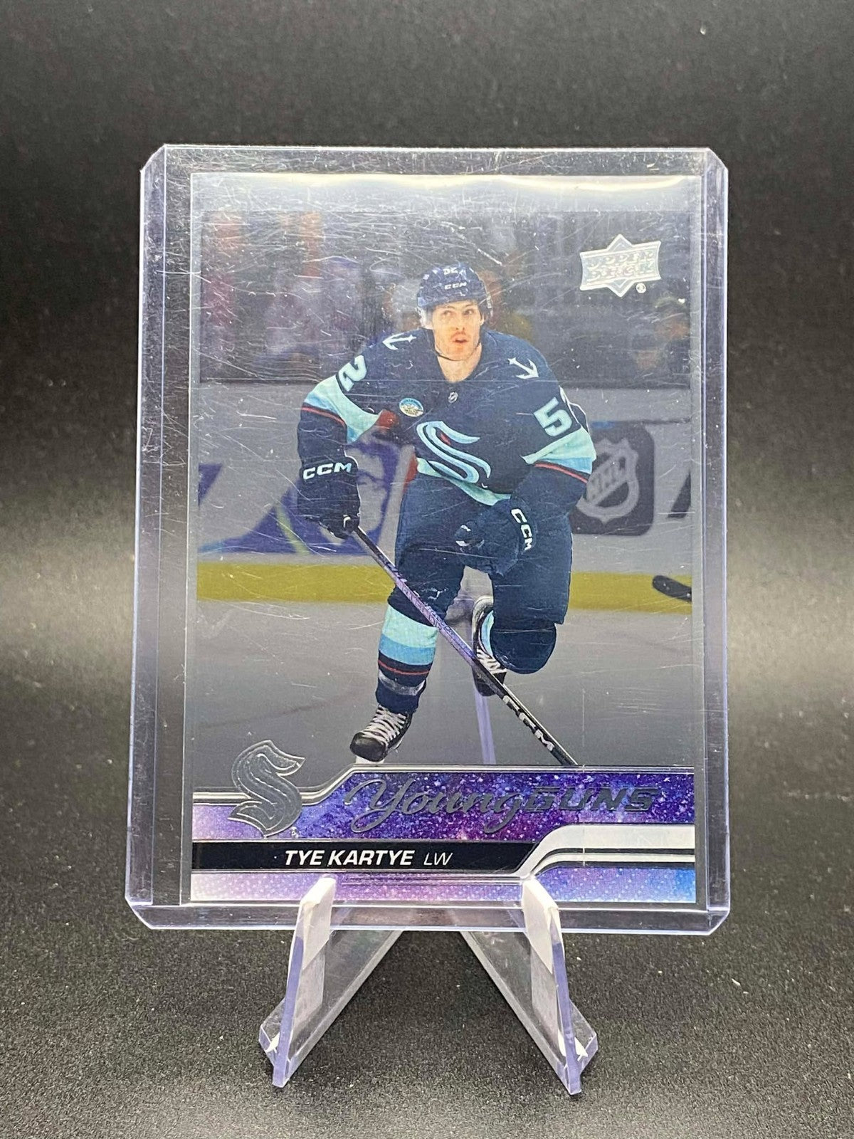 23/24 UD SERIES 2 CLEAR CUT YOUNG GUNS #465 TYE KARTYE RC