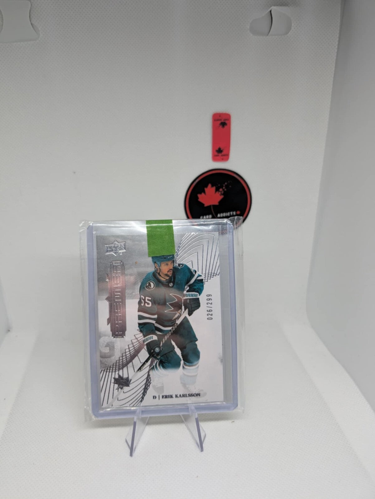 2022-23 Upper Deck Premier Erik Karlsson Base /299 #62 SJ Sharks