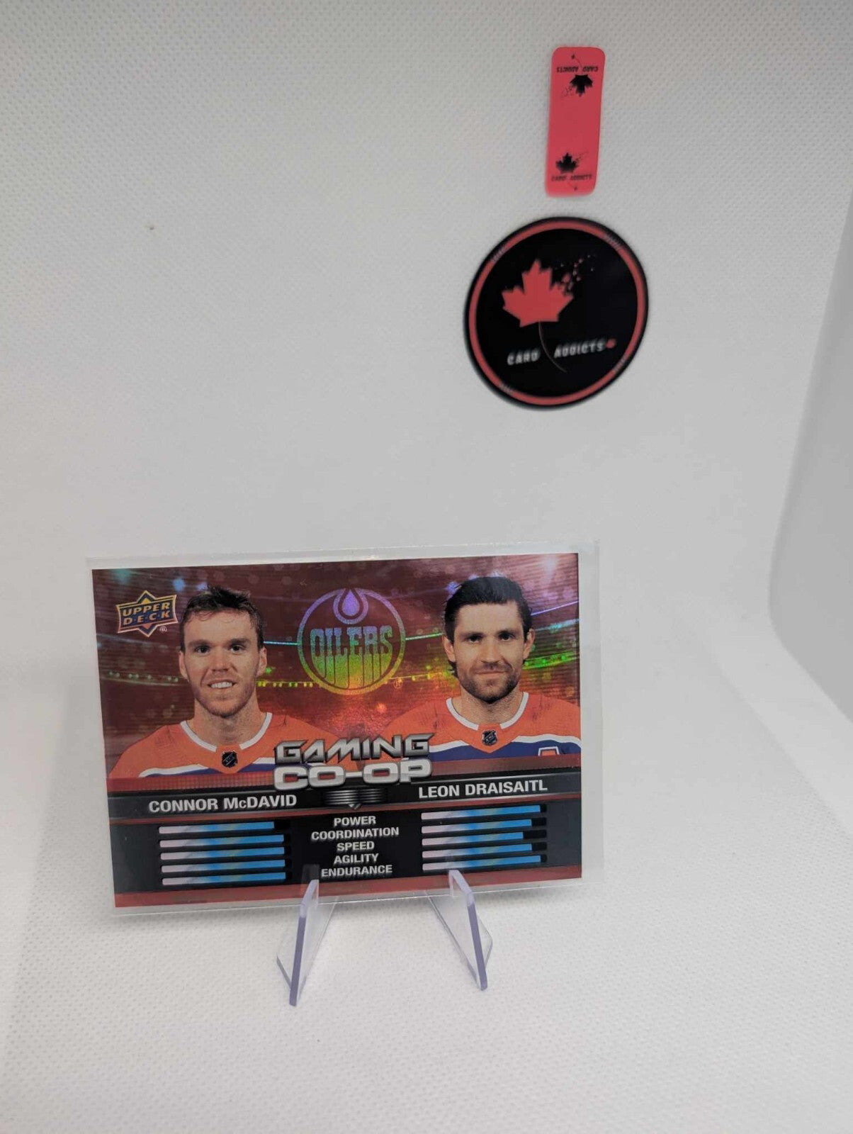 2024-25 Upper Deck Gaming CO-OP #CGO1 Connor Mcdavid / Leon Draisaitl