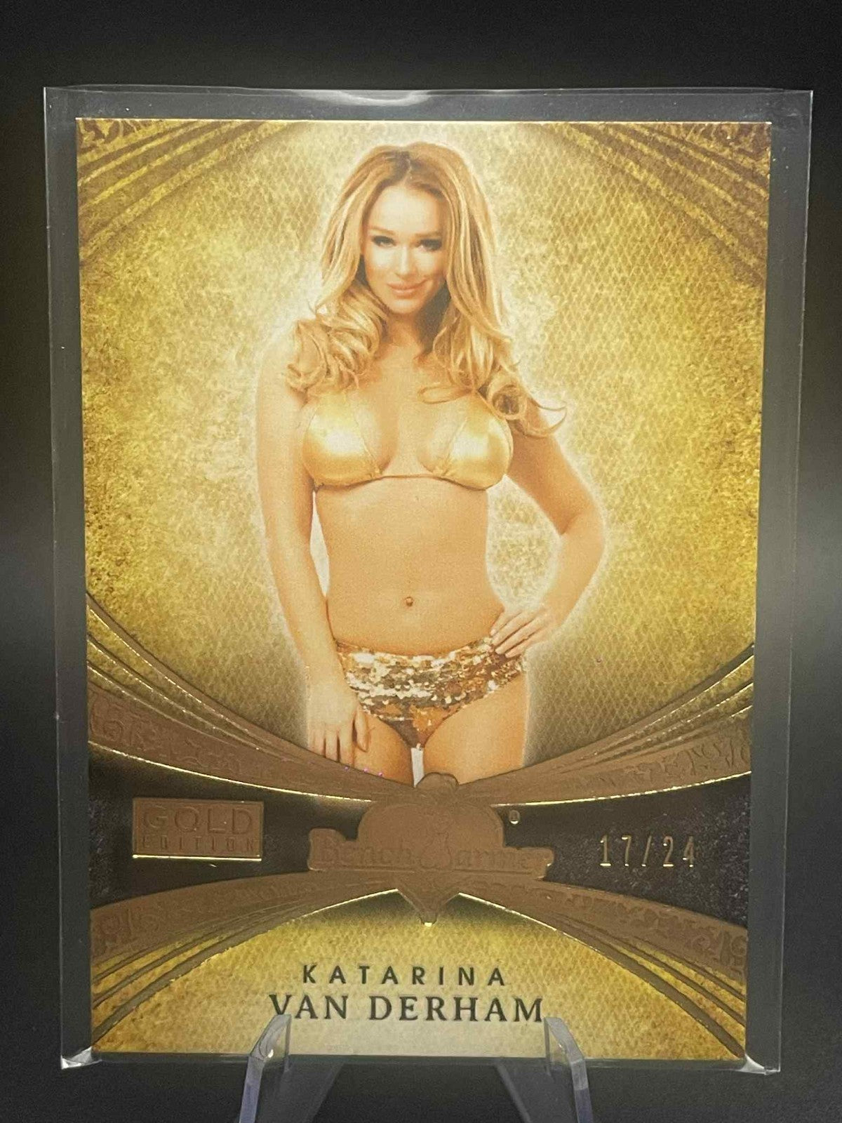 2013 Bench Warmer Gold Edition Katarina Van Derham Gold /24