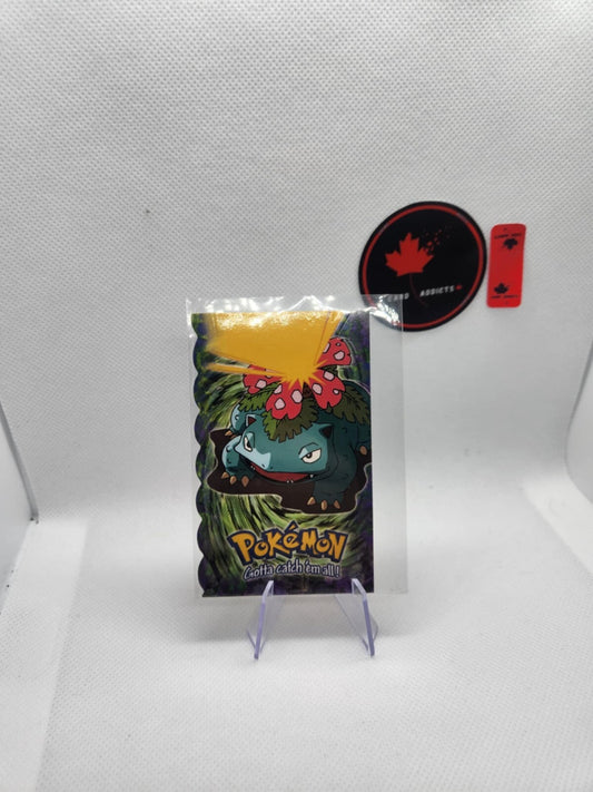 Wartortle Die Cut Topps 8 of 12 - The Pokémon Movie 1999 Card