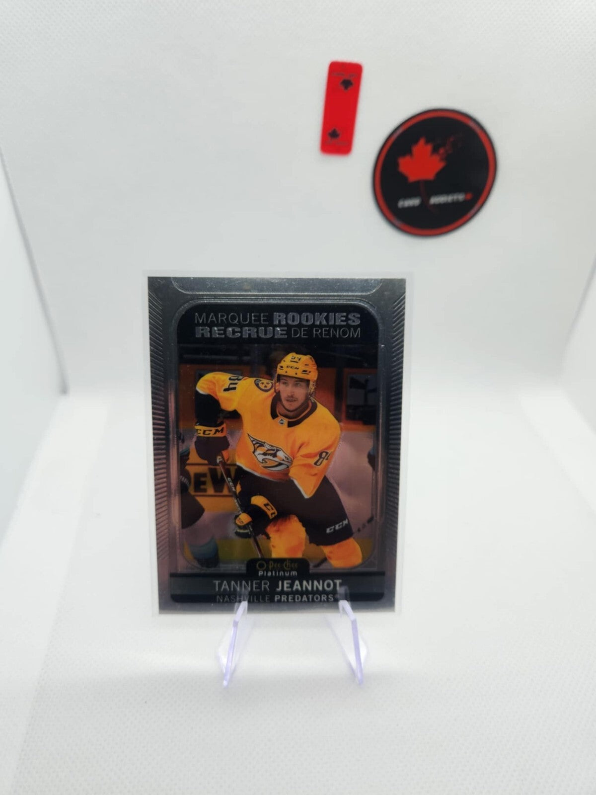 2021-22 O-Pee-Chee Platinum Marquee Rookies Tanner Jeannot Rookie #238