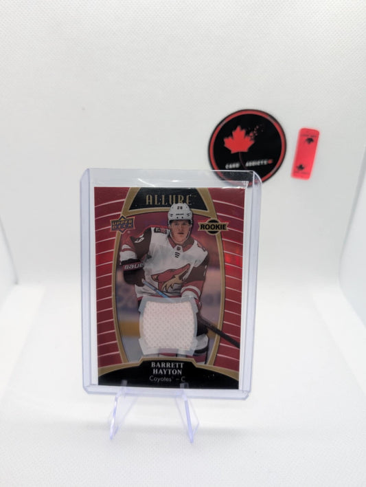 2019-20 Allure Hockey Barrett Hayton Red Rainbow Jersey Rookie #97