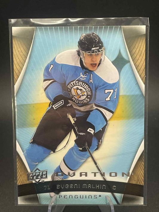 2009-10 Upper Deck Ovation Evgeni Malkin #114 Pittsburgh Penguins REF I