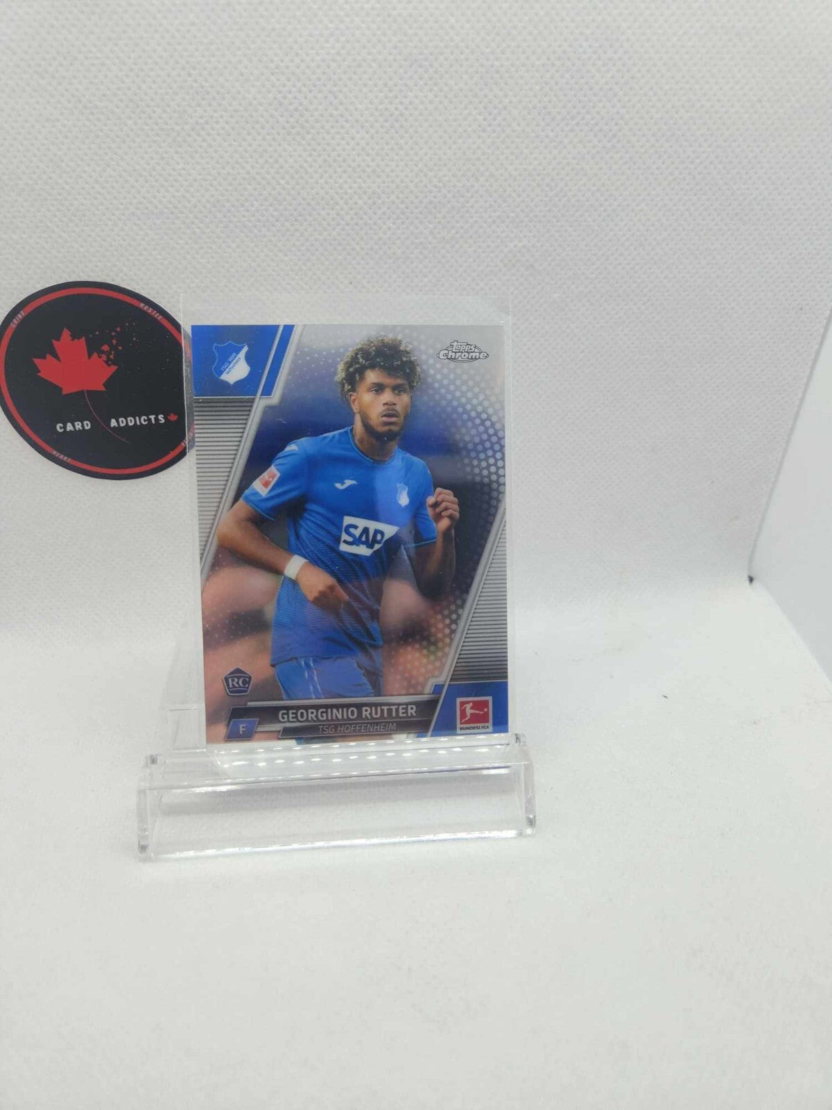 Georginio Rutter - 2022 Topps Chrome Bundesliga - Rookie #53 Leeds Utd /TSG