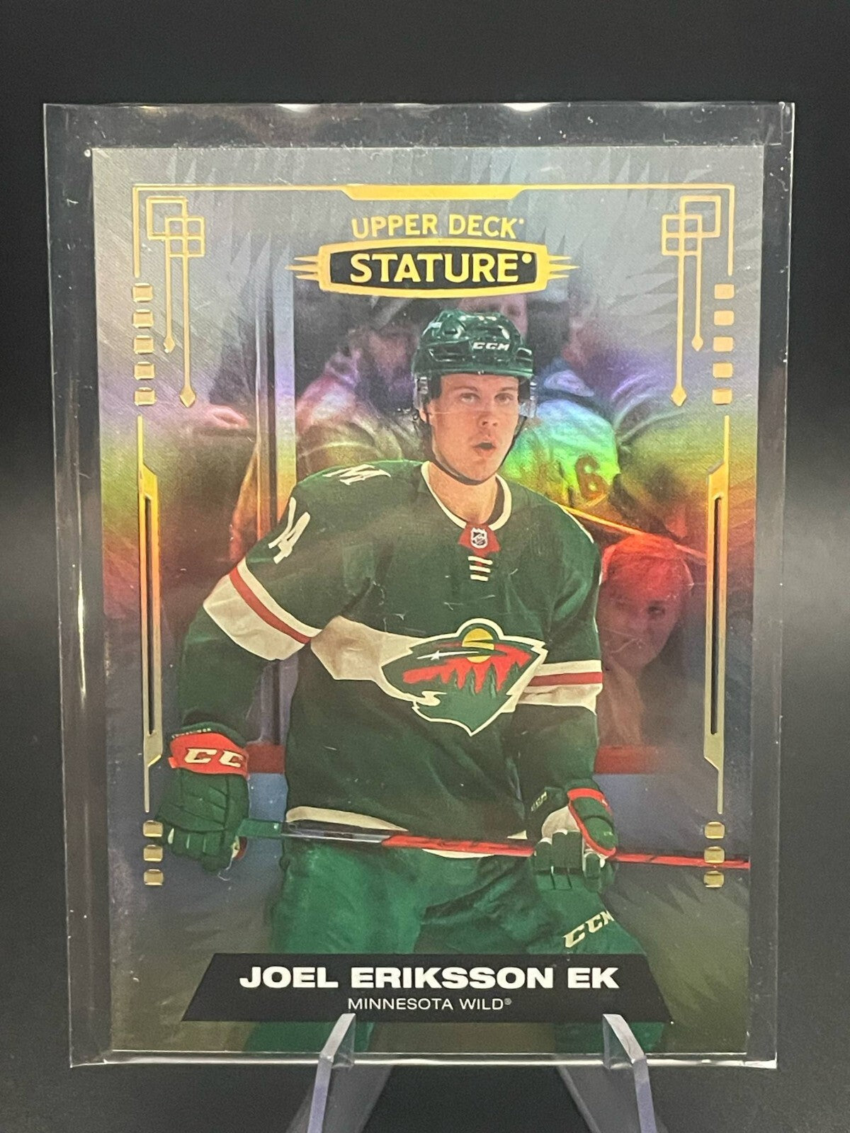Joel Eriksson Ek 2021 Upper Deck Stature #14 Minnesota Wild