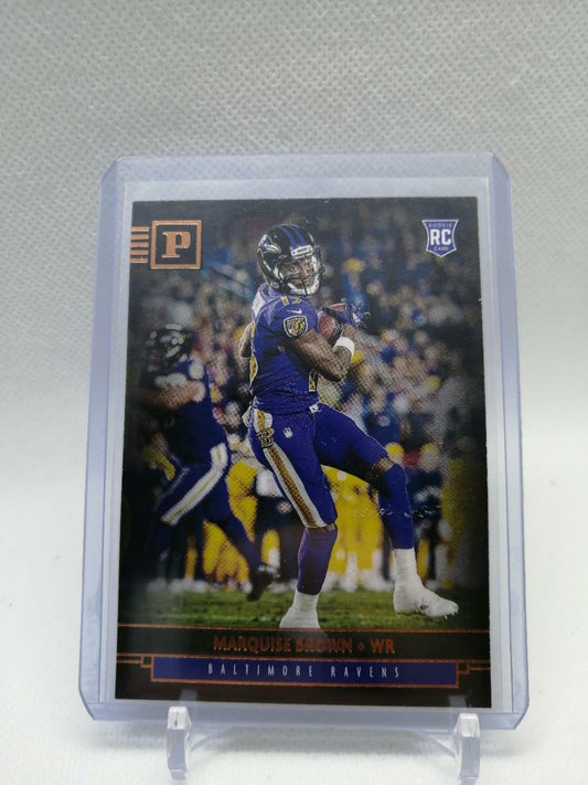 2019 Chronicles Panini Marquise Brown #P25 Rookie
