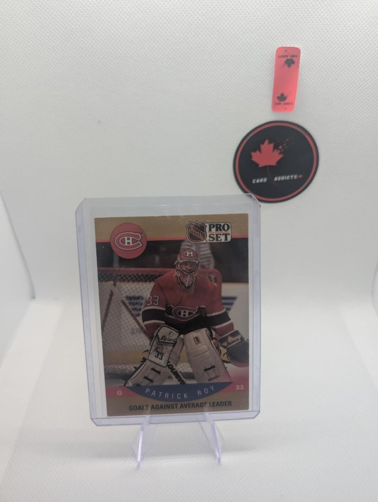 RARE 1990 PRO SET #399 PATRICK ROY HOF