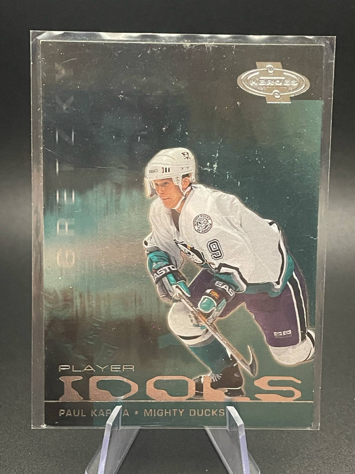 2000-01 Upper Deck Player Idols Wayne Gretzky Paul Kariya #PI4