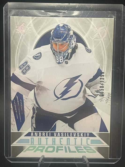 Andrei Vasilevskiy 2020 2021 Sp Authentic. Authentic Profiles Numbered /1299