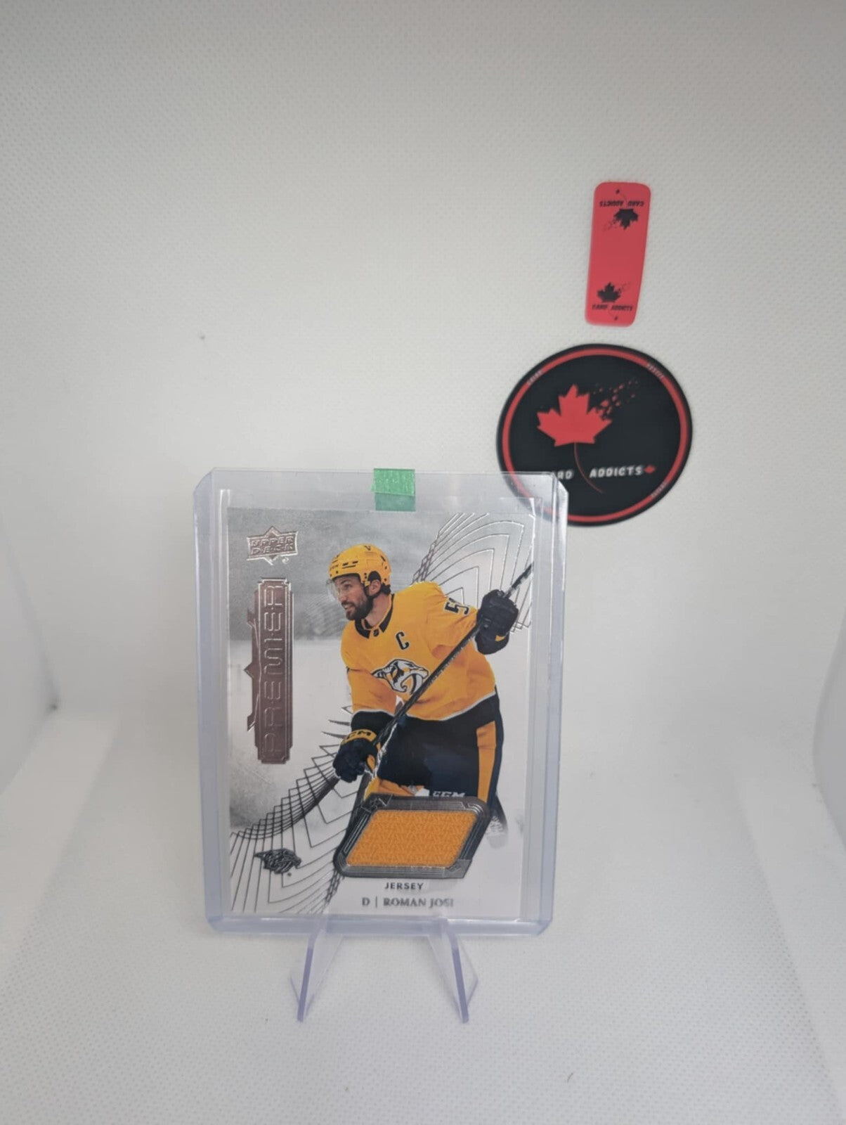 2022-23 Upper Deck Premier Jersey #15 Roman Josi Nashville Predators