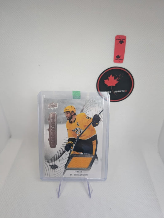 2022-23 Upper Deck Premier Jersey #15 Roman Josi Nashville Predators