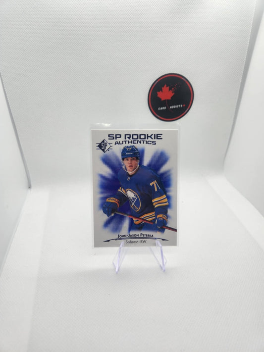 2021/22 Upper Deck Hockey SP Rookie Authentics Blue John-Jason Peterka Rc #121