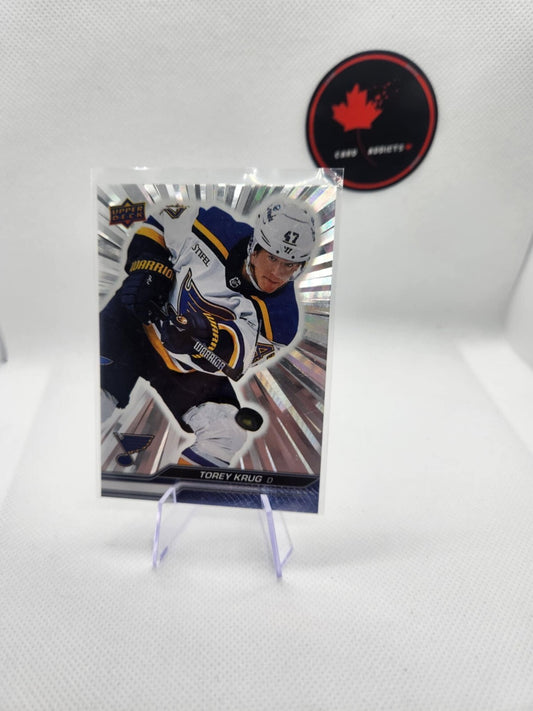 Tory Krug 2023-24 Upper Deck #160 Outburst Silver