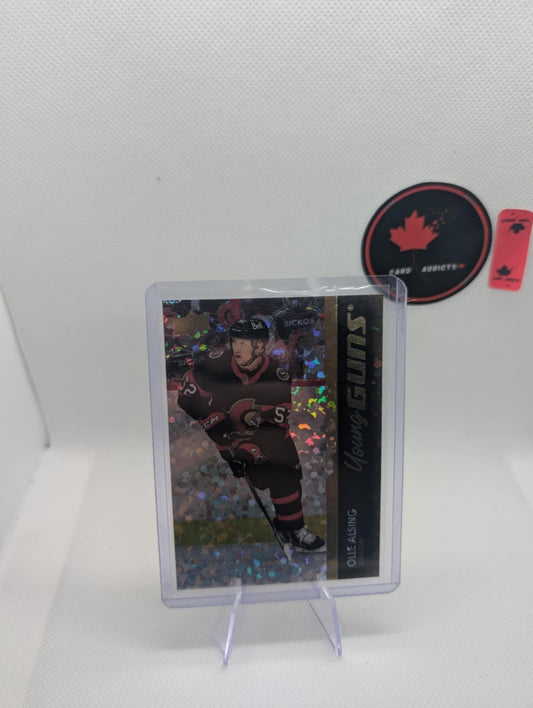 2021-22 Extended Series Speckled Rainbow Foil Olle Alsing Rookie RC