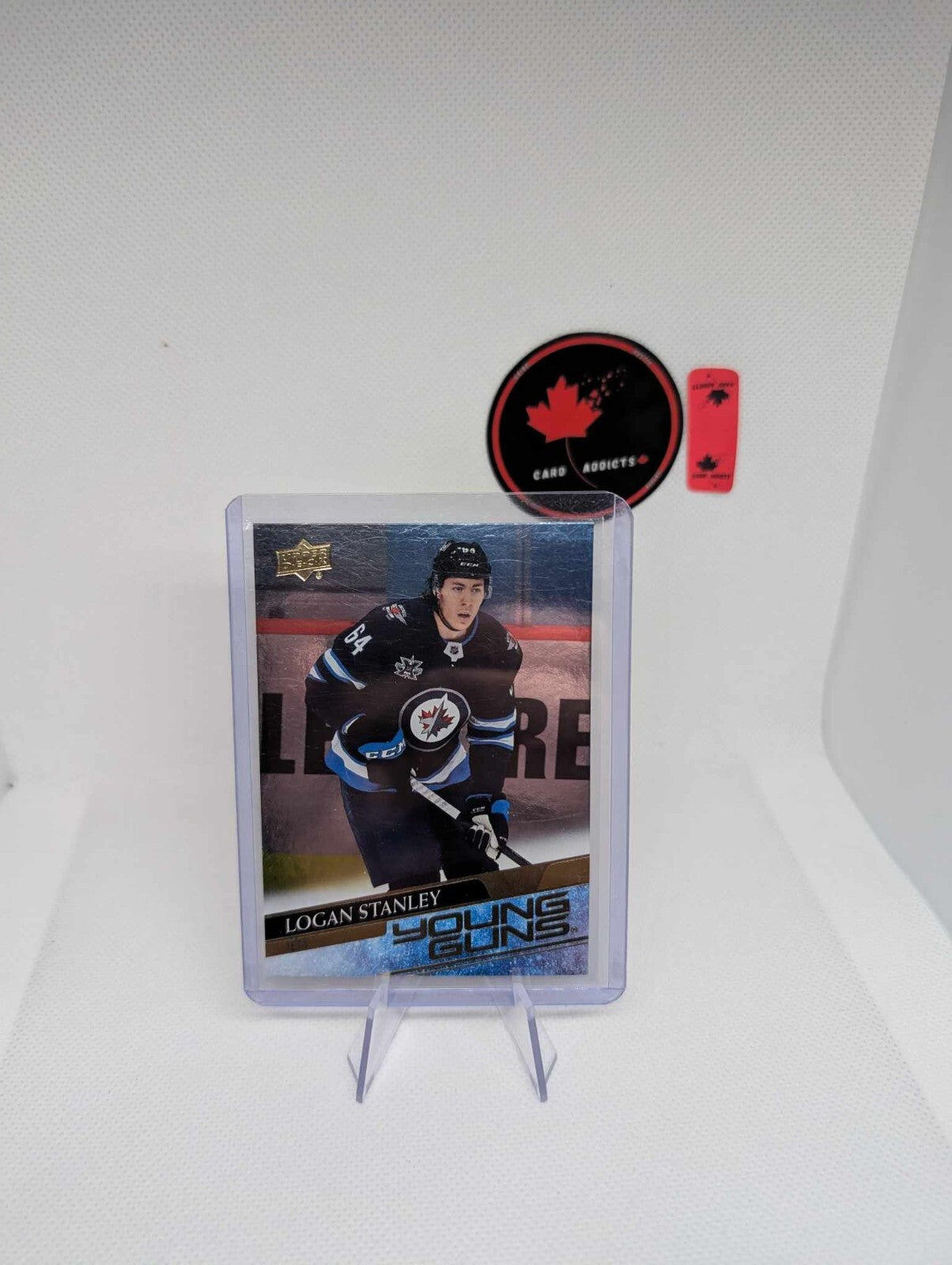 Logan Stanley 2020-21 Upper Deck Young Guns YG Rookie RC Silver Foil #703 Jets!